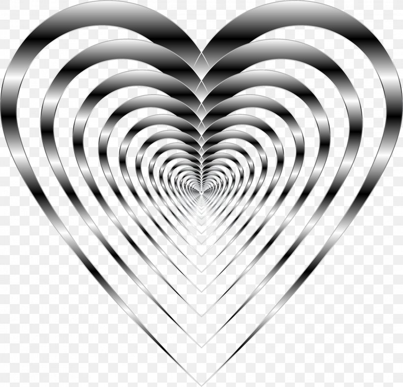Black And White Heart Desktop Wallpaper Clip Art, PNG, 2286x2201px, Watercolor, Cartoon, Flower, Frame, Heart Download Free