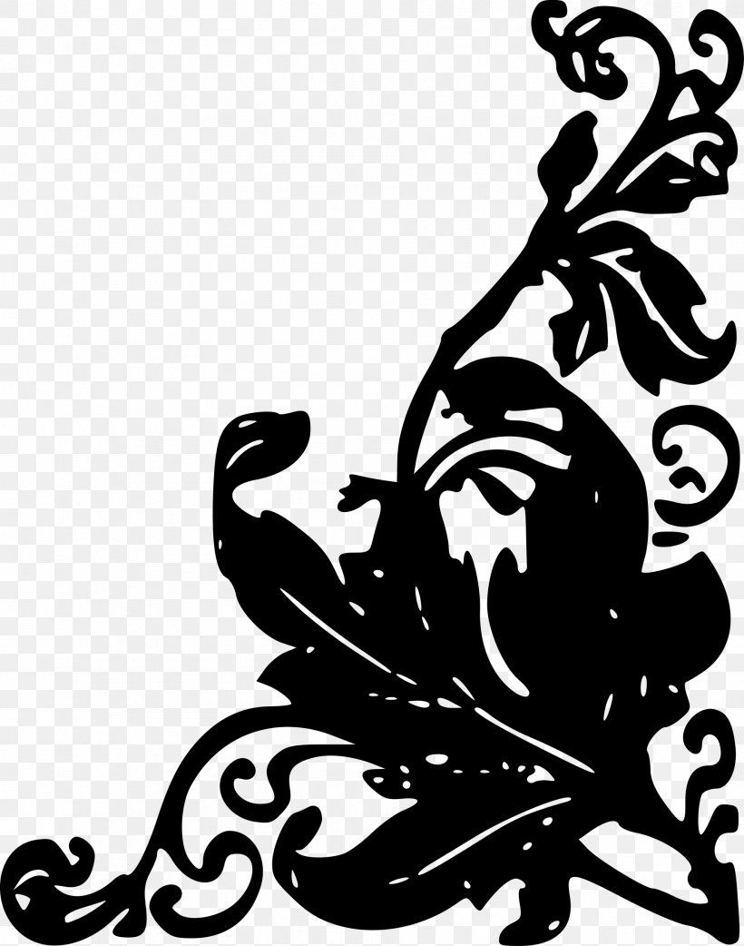 Clip Art, PNG, 1887x2400px, Decorative Arts, Art, Black And White, Cdr, Coreldraw Download Free