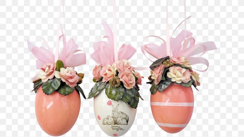 Floral Design Easter Egg Vase Clip Art, PNG, 640x461px, Floral Design, Artificial Flower, Cut Flowers, Easter, Easter Egg Download Free