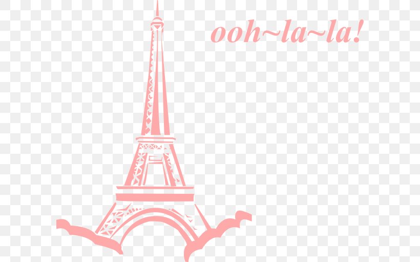 Eiffel Tower Clip Art, PNG, 600x511px, Eiffel Tower, Drawing, Landmark, Paris, Pink Download Free