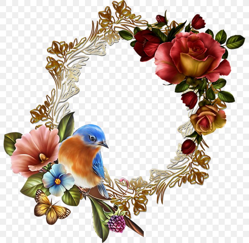 Floral Design Wreath, PNG, 798x800px, Floral Design, Bird, Blog, Branch, Christmas Decoration Download Free