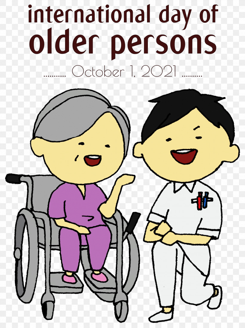 International Day For Older Persons Older Person Grandparents, PNG, 2240x3000px, International Day For Older Persons, Ageing, Animation, Cartoon, Drawing Download Free