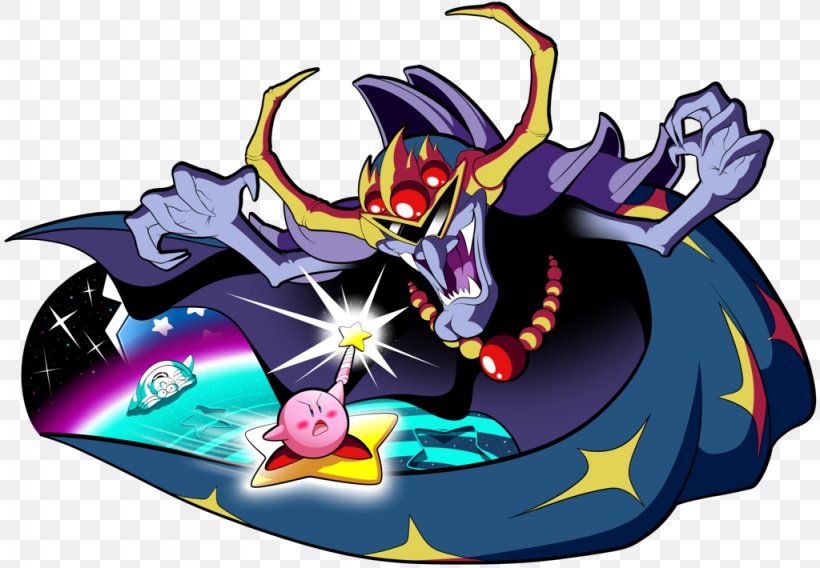 Kirby: Nightmare In Dream Land Kirby's Adventure Kirby Mass Attack Kirby's Epic Yarn Kirby's Dream Land 3, PNG, 1024x710px, Kirby Nightmare In Dream Land, Art, Dragon, Fictional Character, King Dedede Download Free