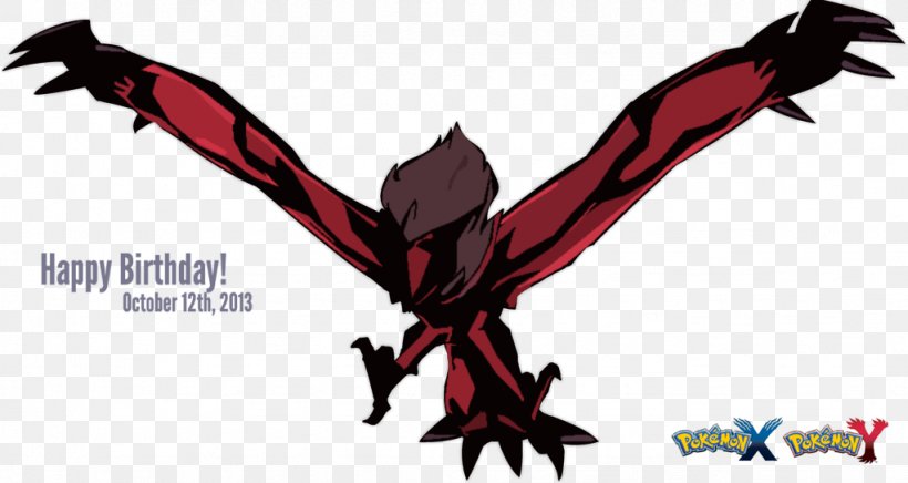 Xerneas And Yveltal Pokémon Clip Art, PNG, 1023x544px, Watercolor, Cartoon, Flower, Frame, Heart Download Free