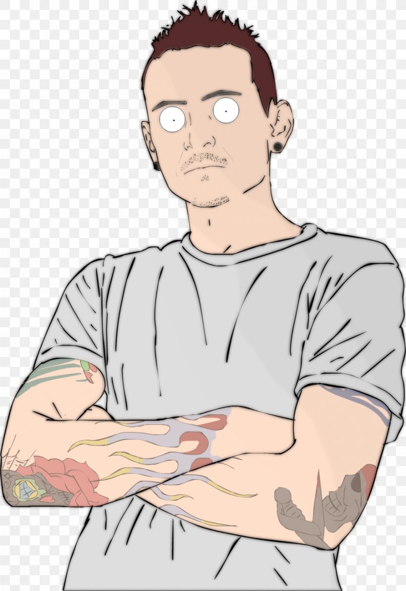 Chester Bennington Cartoon Drawing Comics, PNG, 900x1309px, Watercolor, Cartoon, Flower, Frame, Heart Download Free