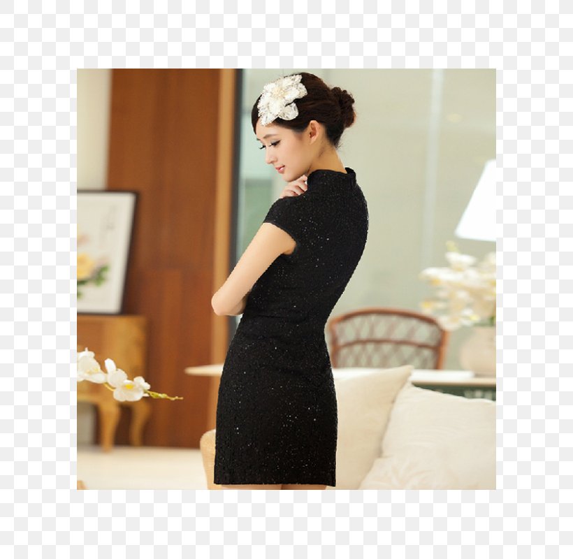 Cocktail Dress Cheongsam Little Black Dress Sleeve, PNG, 600x800px, Dress, Abdomen, Cheongsam, Chinese Clothing, Clothing Download Free