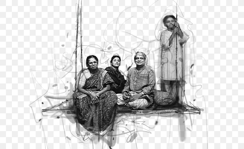 Gandharva Sketch Image Musician Illustration, PNG, 700x500px, Gandharva, Art, Bhajan, Black White M, Dewas Download Free