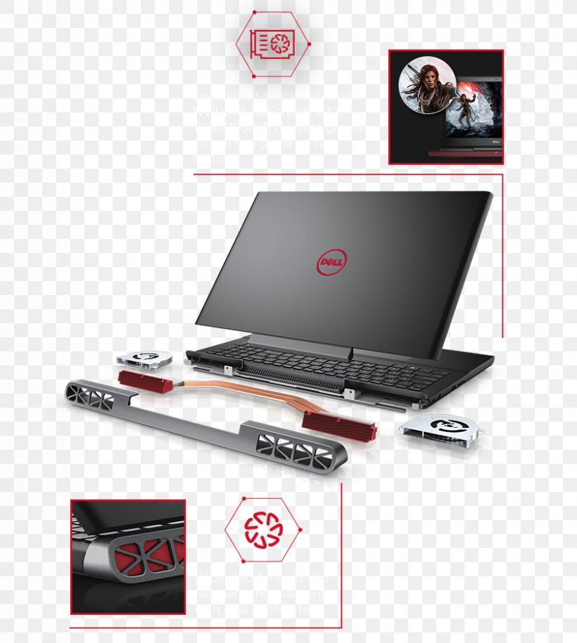 Laptop Dell Inspiron Intel Core I7, PNG, 838x936px, Laptop, Brand, Computer, Computer Accessory, Dell Download Free