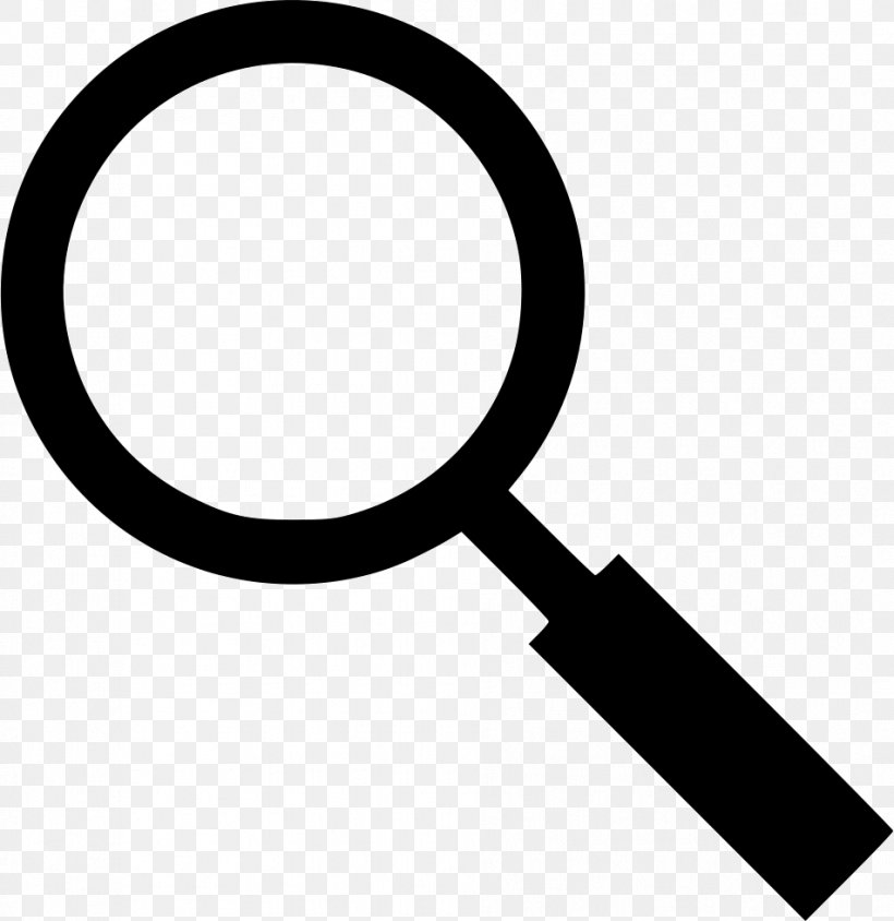 Magnifying Glass, PNG, 952x980px, Magnifying Glass, Black And White, Glass, Icon Design, Magnifier Download Free