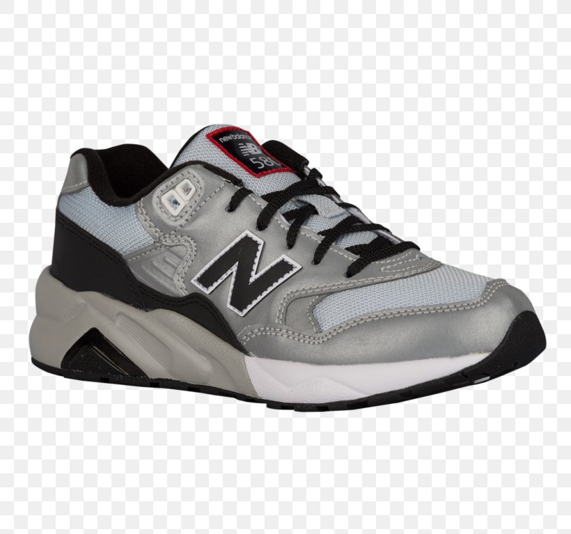 mens new balance black and white 580 trainers