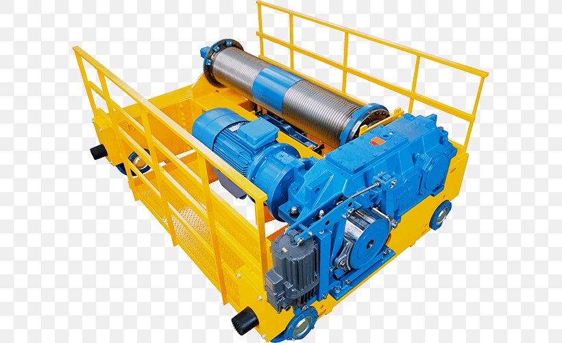 Overhead Crane Winch Hoist Industry, PNG, 609x500px, Crane, Beam, Block And Tackle, Capstan, Compressor Download Free