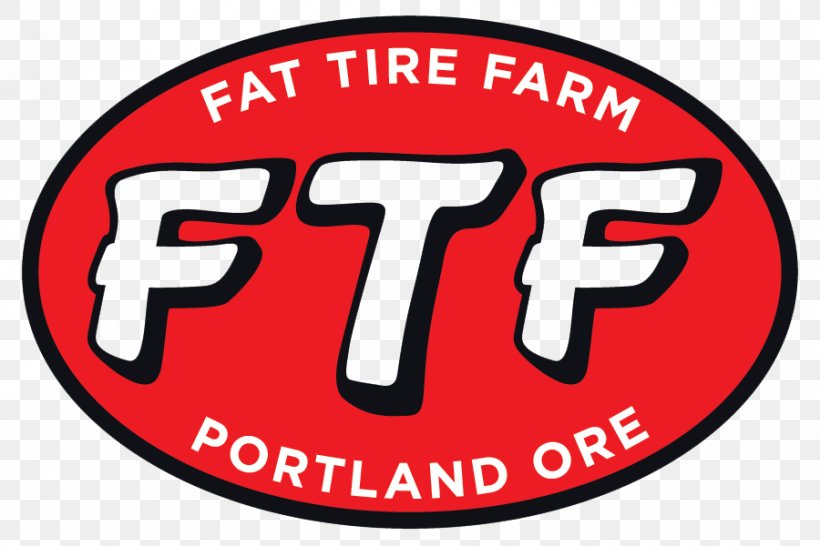 Fat Tire Farm Logo Fatbike Bicycle, PNG, 900x600px, Logo, Area, Bicycle, Brand, Decal Download Free