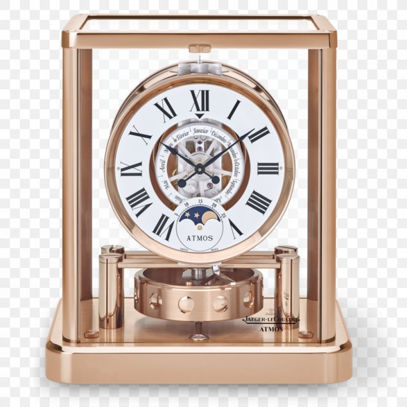 Jaeger-LeCoultre Atmos Clock Watch Movement, PNG, 1000x1000px, Jaegerlecoultre, Atmos Clock, Clock, Dial, Home Accessories Download Free