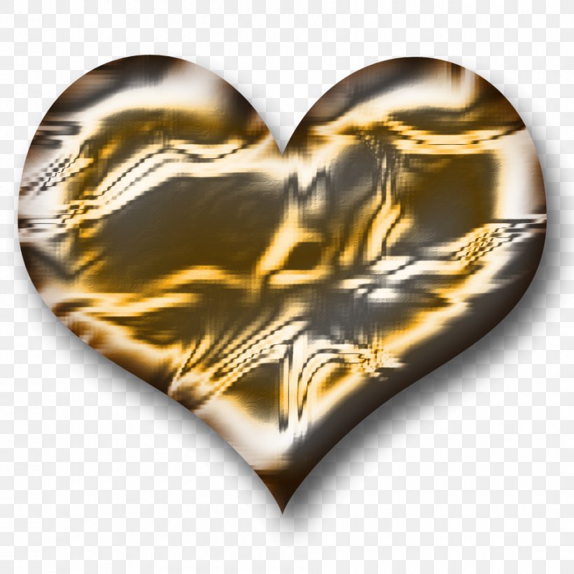 Gold, PNG, 900x900px, Gold, Heart, Metal Download Free