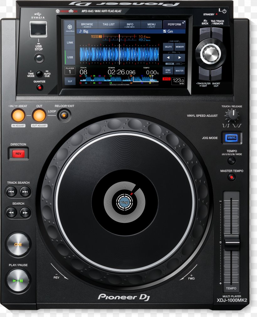 Pioneer DJ Disc Jockey DJM Pioneer XDJ-1000MK2 Digital Performance Multi Player CDJ, PNG, 2891x3574px, Watercolor, Cartoon, Flower, Frame, Heart Download Free