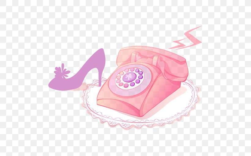 Vector Graphics Download Telephone Image, PNG, 512x512px, Telephone, Icon Design, Iphone, Mobile Phones, Pink Download Free