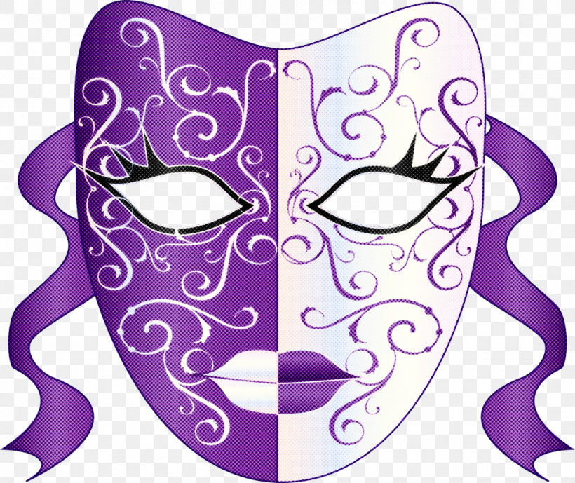 Purple Violet Head Mask Costume, PNG, 1024x861px, Purple, Costume, Head, Mardi Gras, Mask Download Free