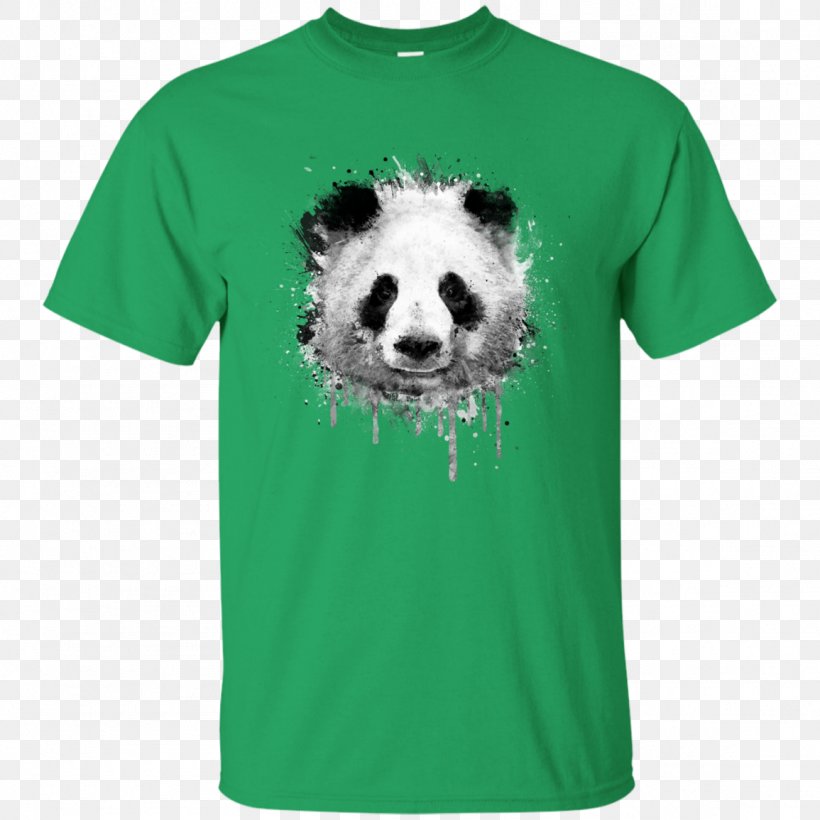 T-shirt Watercolor Painting Giant Panda Art, PNG, 1155x1155px, Tshirt, Abstract Art, Art, Clothing, Color Download Free