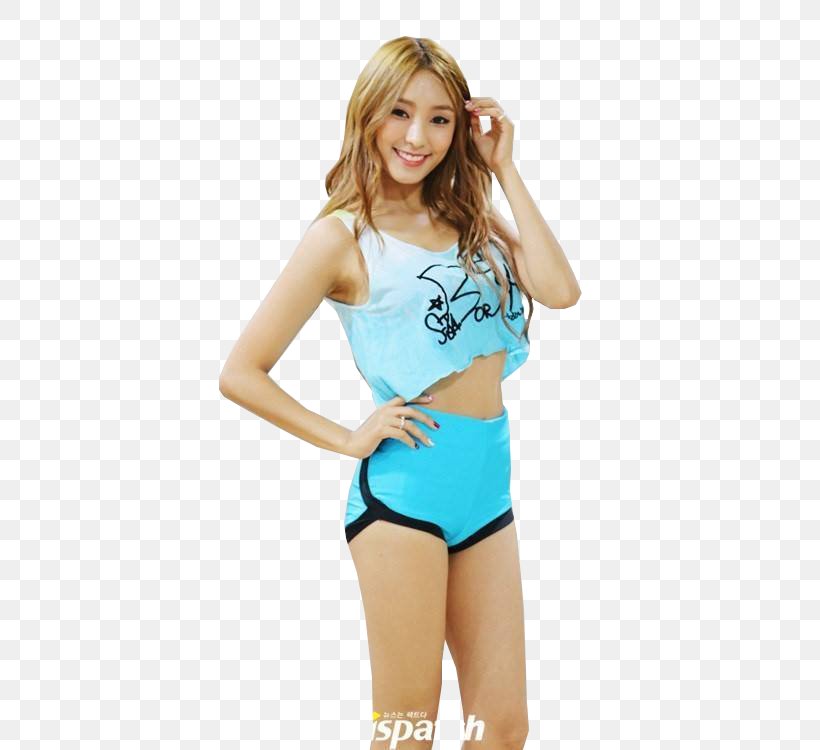 Yoon Bora Sistar Touch My Body K-pop Female, PNG, 500x750px, Watercolor, Cartoon, Flower, Frame, Heart Download Free