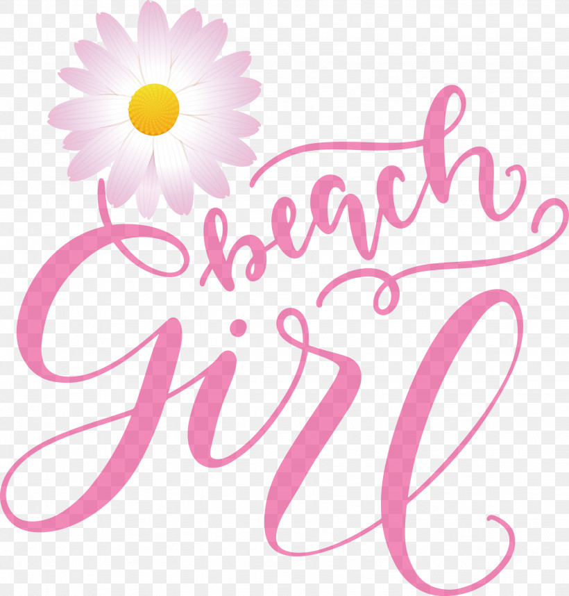 Beach Girl Summer, PNG, 2866x3000px, Beach Girl, Cartoon, Cut Flowers, Floral Design, Flower Download Free