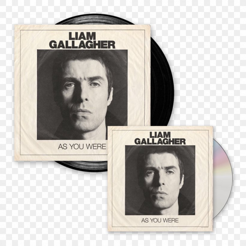 Liam Gallagher Noel Gallagher As You Were Album Compact Disc, PNG, 1000x1000px, Watercolor, Cartoon, Flower, Frame, Heart Download Free