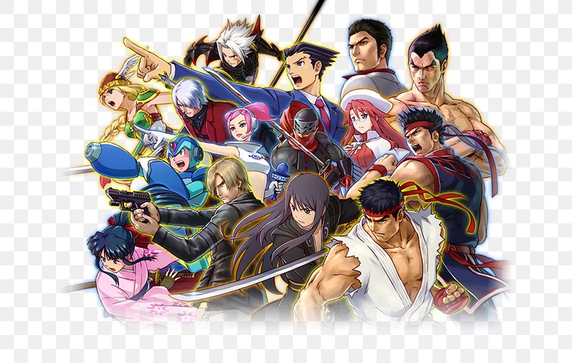 Project X Zone 2 Namco × Capcom Space Channel 5 Street Fighter II: The World Warrior, PNG, 650x520px, Watercolor, Cartoon, Flower, Frame, Heart Download Free