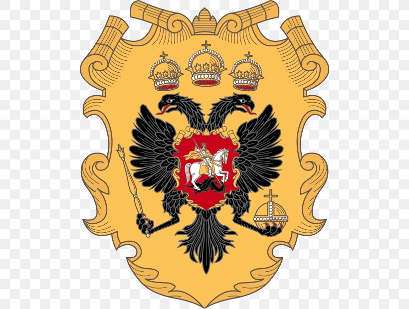 Tsardom Of Russia Russian Empire Coat Of Arms Of Russia, PNG, 500x620px, Tsardom Of Russia, Badge, Coat Of Arms, Coat Of Arms Of Poland, Coat Of Arms Of Russia Download Free