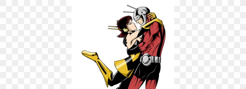 Wasp Hank Pym Cassandra Lang Marvel Cinematic Universe Ant-Man, PNG, 973x352px, Watercolor, Cartoon, Flower, Frame, Heart Download Free