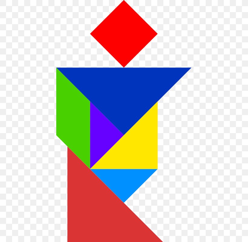Clip Art Tangram Triangle Computer File, PNG, 447x800px, Tangram, Area, Expansion Of The Universe, Rectangle, Symmetry Download Free