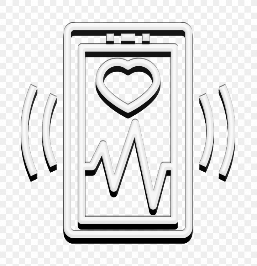 Heart Monitoring Icon App Icon Mobile Interface Icon, PNG, 920x950px, Heart Monitoring Icon, App Icon, Blackandwhite, Heart, Line Download Free