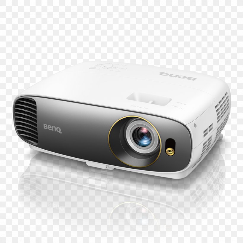 Output Device Multimedia Projectors Benq W1700 Desktop Projector 2200ANSI Lumens DLP 2160p 3D Black Home Theater Systems, PNG, 1000x1000px, 4k Resolution, Output Device, Benq, Digital Light Processing, Electronic Device Download Free