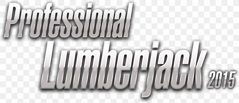 Professional Lumberjack 2015, PNG, 1344x581px, Professional Lumberjack 2016, Black And White, Brand, Forestry, Gamestation Download Free