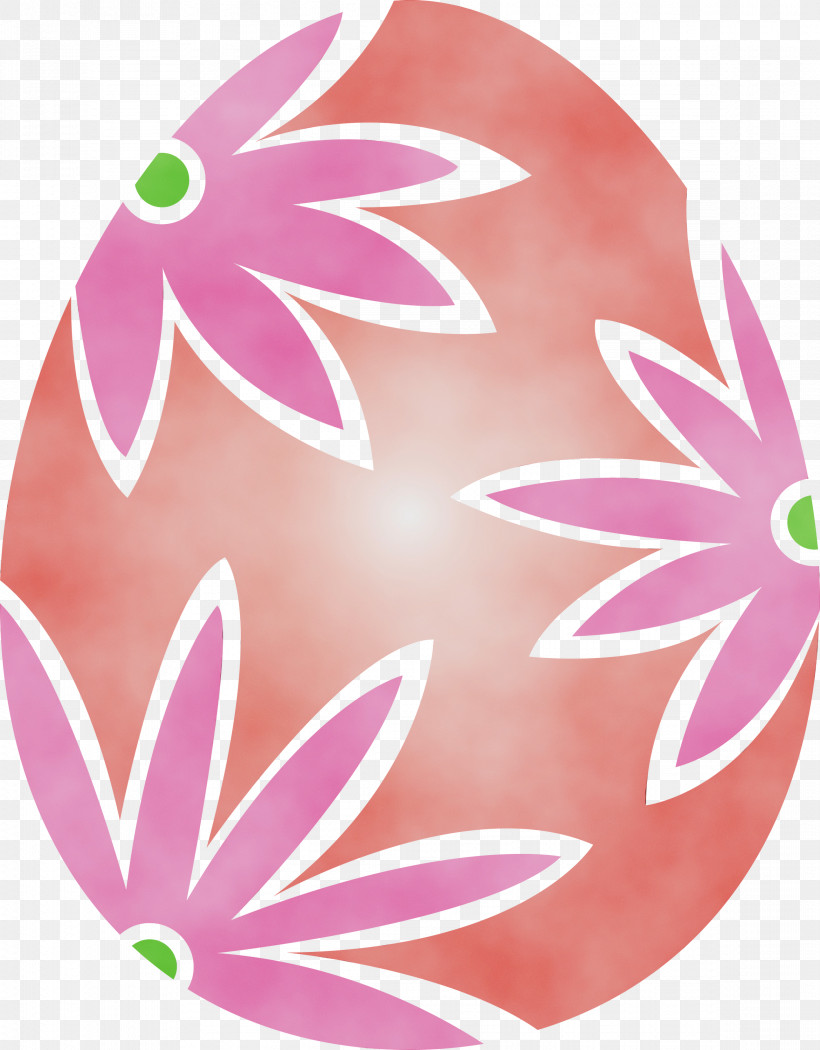 Easter Egg, PNG, 2341x3000px, Floral Easter Egg, Easter Egg, Flower Easter Egg, Happy Easter Day, Magenta Download Free