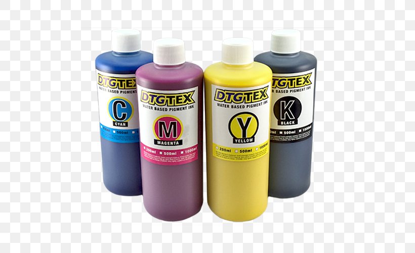 Ink Direct To Garment Printing Printer CMYK Color Model, PNG, 500x500px, Ink, Cmyk Color Model, Direct To Garment Printing, Drucktechnik, Flatbed Digital Printer Download Free