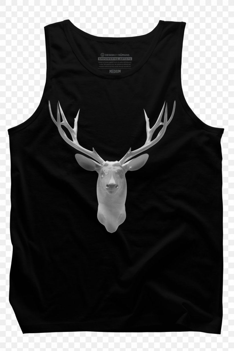 T-shirt Gilets Hoodie Hunting Deer, PNG, 1200x1800px, Tshirt, Antler, Black, Deer, Deer Hunting Download Free
