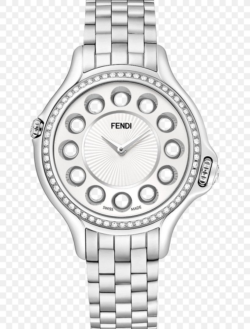 Watch Fendi Carat Topaz Diamond, PNG, 624x1080px, Watch, Black And White, Body Jewelry, Bracelet, Brand Download Free