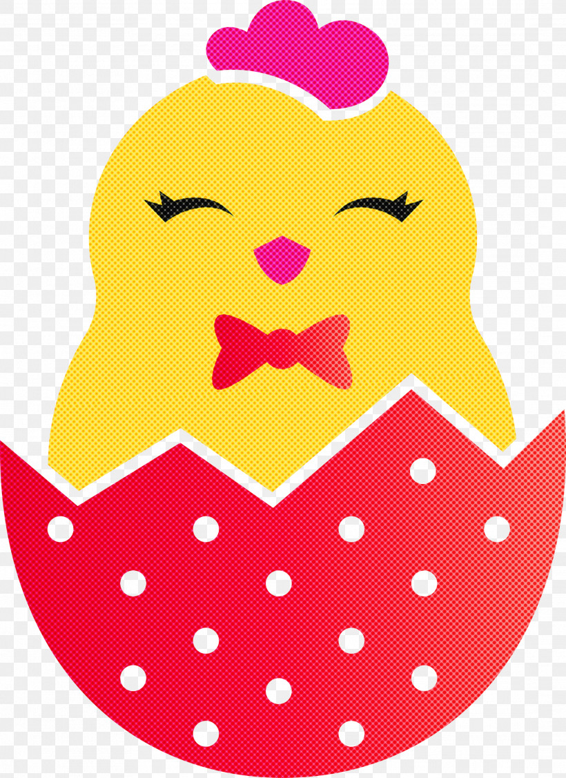 Chick In Eggshell Easter Day Adorable Chick, PNG, 2181x3000px, Chick In Eggshell, Adorable Chick, Easter Day, Heart, Pink Download Free