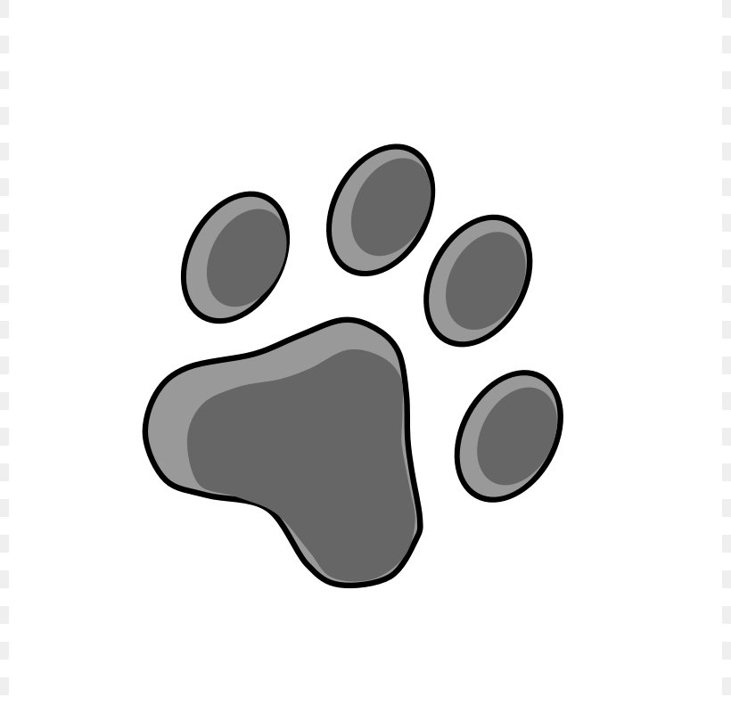 Dog Paw Printing Footprint Clip Art, PNG, 800x800px, Dog, Black And White, Footprint, Graphic Arts, Hand Download Free