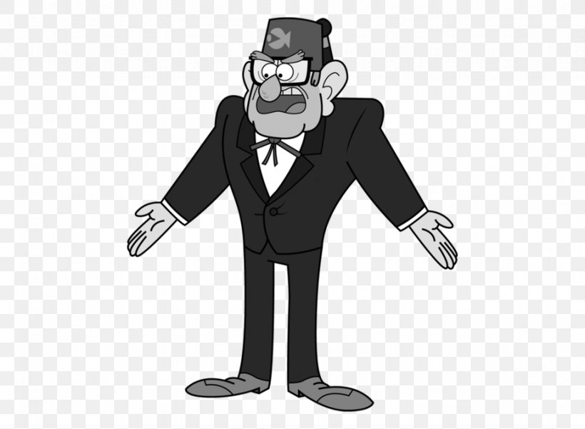 Grunkle Stan Dipper Pines Character Drawing Image, PNG, 924x678px, Grunkle Stan, Alex Hirsch, Animated Cartoon, Animated Series, Black And White Download Free