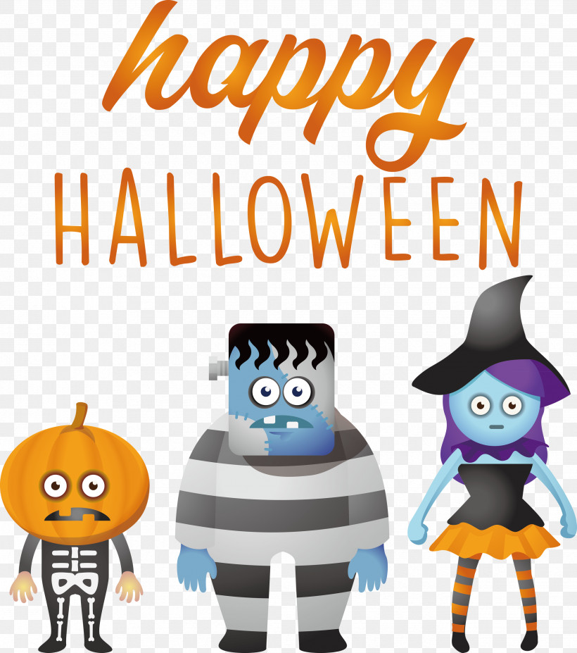 Happy Halloween, PNG, 2652x3000px, Happy Halloween, Behavior, Human, Line, Logo Download Free
