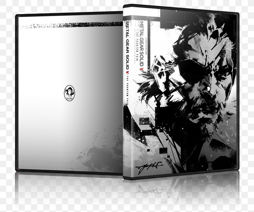 Metal Gear Solid V: The Phantom Pain Metal Gear Solid V: Ground Zeroes Metal Gear Solid 3: Snake Eater, PNG, 800x685px, Metal Gear Solid V The Phantom Pain, Big Boss, Black And White, Brand, Foxhound Download Free