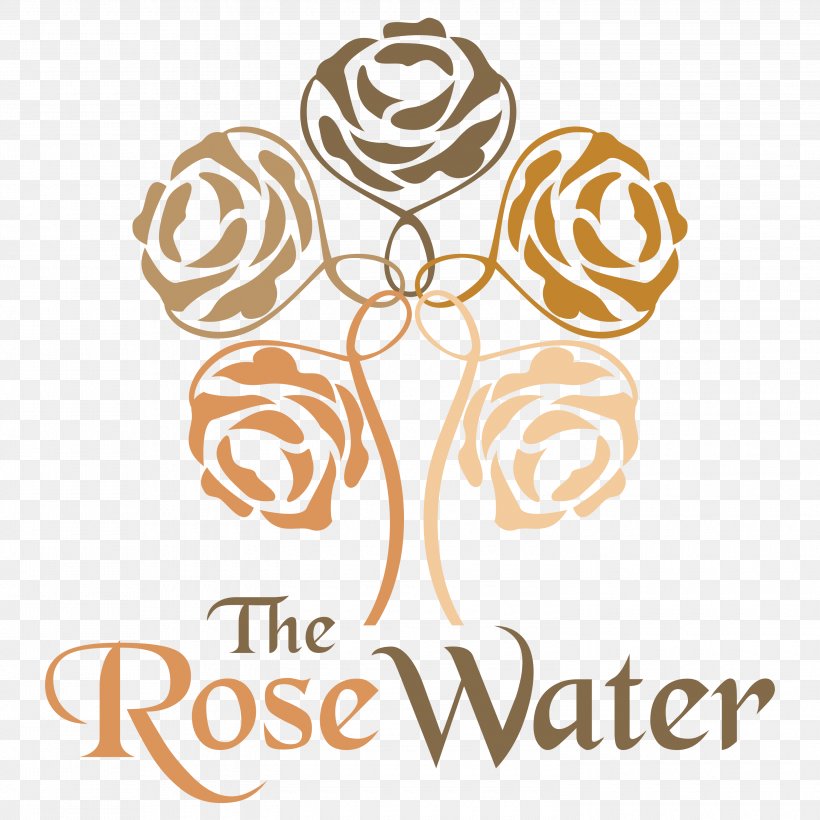Rose Water Brand Logo, PNG, 3000x3000px, Rose Water, Area, Brand, Copyright, Flower Download Free