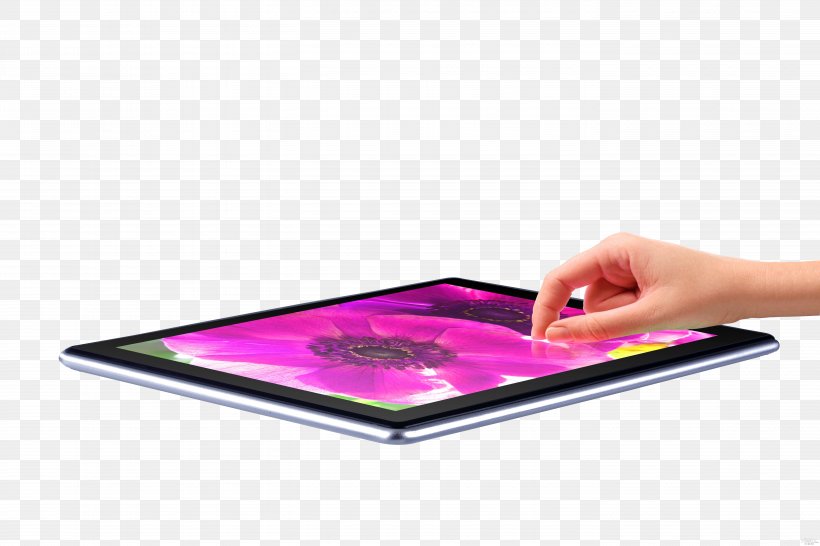 Tablet Computer Touchscreen Icon, PNG, 5616x3744px, Tablet Computer, Computer, Magenta, Pink, Purple Download Free