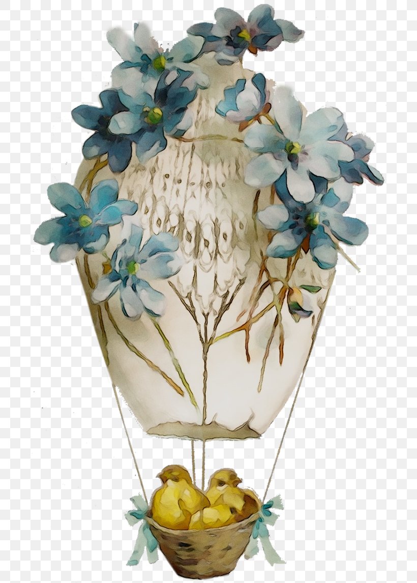 Vase Floral Design Flower Easter Post Cards, PNG, 711x1144px, Vase, Balloon, Bouquet, Cut Flowers, Easter Download Free