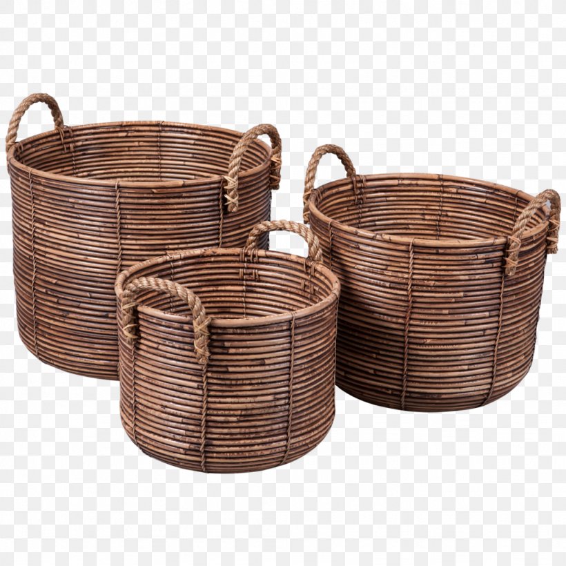 Wicker Basket Rattan Hamper Kitchenware, PNG, 1024x1024px, Wicker, Bamboo, Basket, Bathroom, Clothing Accessories Download Free