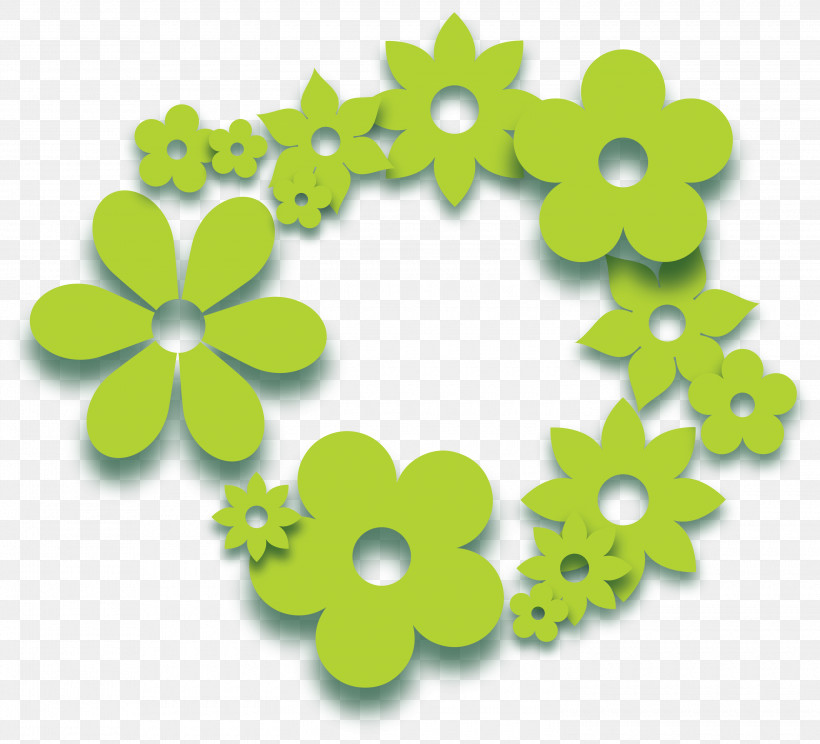 Happy Spring Spring Frame 2021 Spring Frame, PNG, 3000x2725px, 2021 Spring Frame, Happy Spring, Analytic Trigonometry And Conic Sections, Circle, Green Download Free