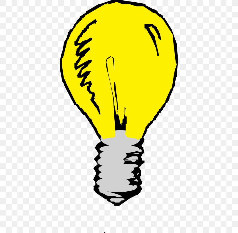 Incandescent Light Bulb Animation Clip Art, PNG, 407x800px, Light, Animation, Area, Artwork, Black And White Download Free