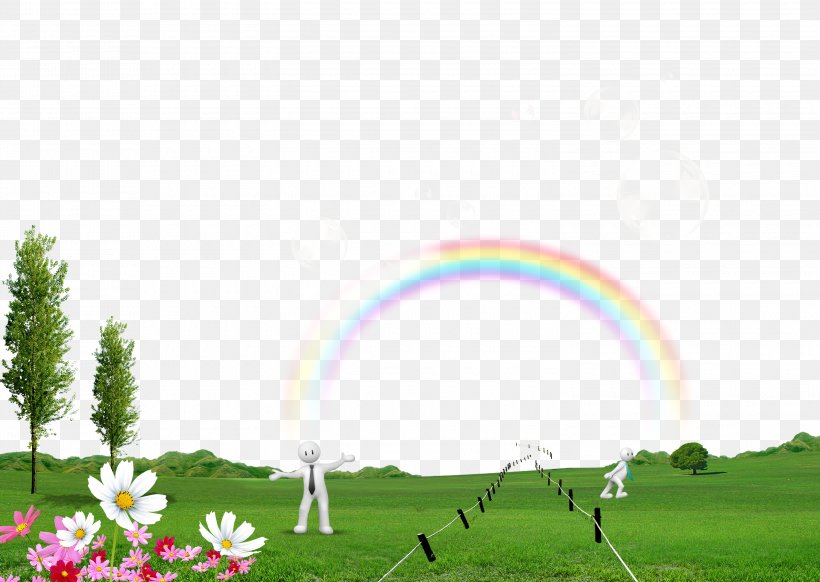 Rainbow Cartoon, PNG, 3000x2132px, Rainbow, Animation, Atmosphere, Atmosphere Of Earth, Cartoon Download Free