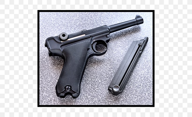 Trigger Revolver Luger Pistol Firearm, PNG, 500x500px, 919mm Parabellum, Trigger, Air Gun, Airsoft, Airsoft Gun Download Free
