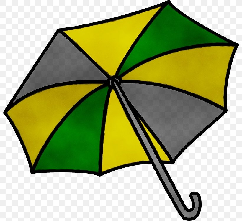 Clip Art Yellow Umbrella Line, PNG, 800x750px, Watercolor, Paint, Umbrella, Wet Ink, Yellow Download Free